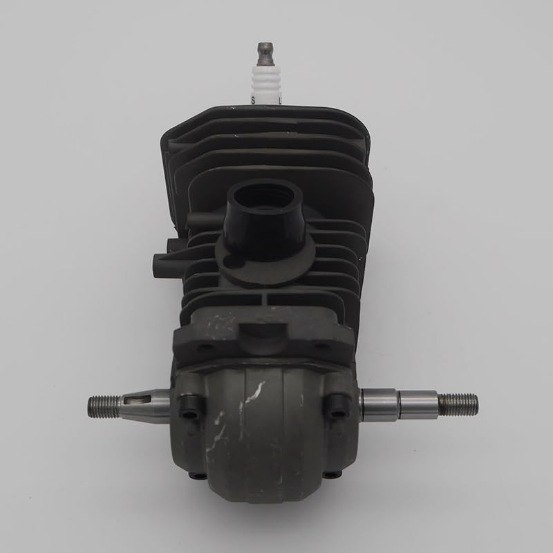 Części ogrodowe 38MM i 40mm cylinder silnika tłok zestaw wału korbowego pasuje do Husqvarna 137 142 piła łańcuchowa odbudowa silnika części zamienne do silnika narzędzie Części ogrodowe (Color : HUS