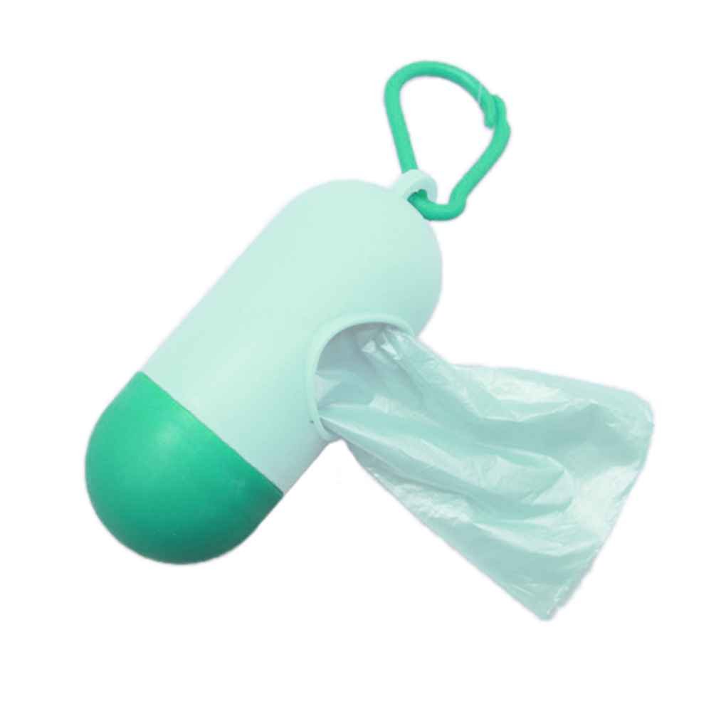 Chunyang Portable Baby Nappies Left Bags Refuse Sacks Bin Bag Detachable Box Nappy Bag Baby Care Tool Green