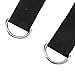 Kavolet Pilates D Straps, Anti Slip Double Loop Straps for Home Gym Workout, Strong Friction Design, Compatible with Most Beds and Equipment, Practice Auxiliary Equipment with D Rings,