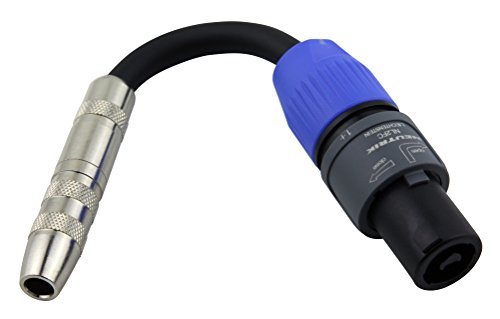 Adaptateur 6,35 mm vers Speakon Pig Hog PA-SPK14 adaptateur sono sans coupure