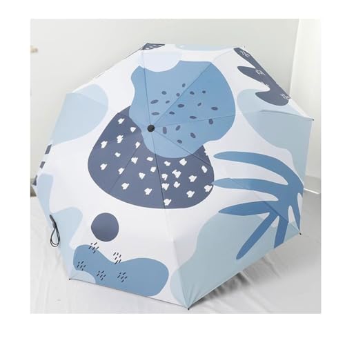 eexbz Umbrellas for Rain Sun Umbrella, Ladies Parasol, Rain Or Shine Folding Umbrella, Travel Portable Umbrella Strong Umbrella for Wind and Rain