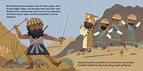 The Story of David and Goliath: A Parable of Courage and Faith (Little Bible Stories) - Image 3
