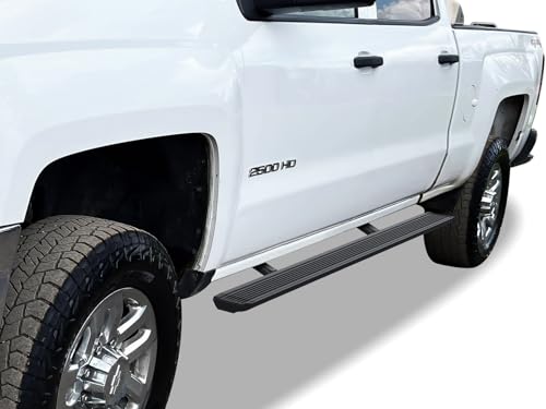 Estribos laterales eléctricos APS para Chevy Silverado 2014-2021 miniatura 7