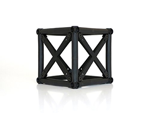 CROWN Truss Traverse Würfel Knoten - super leicht -Schwarz- werkzeuglose Montage