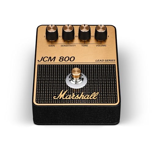Image of Marshall JCM800 Overdrive /Distortion Pedal - Black and Gold
