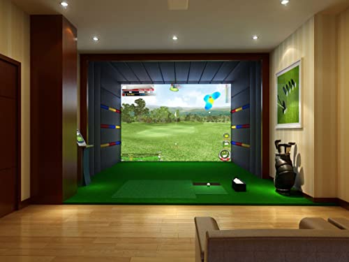 Golf Simulator with HD Impact Screen