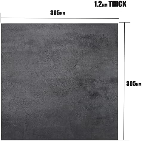 DIVCHI Light Plain Wooden Floor Effect, 12 Inch x 12 Inch, Self Adhesive Vinyl Floor Tiles (20 PCS)