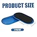 Exercise Sliders, 2PCS 9.3x5.3 Inch Workout Sliders Disc, Non Slip Core, Reusable Sliding Discs for Exercise, Pilates, Gym, Fitness.