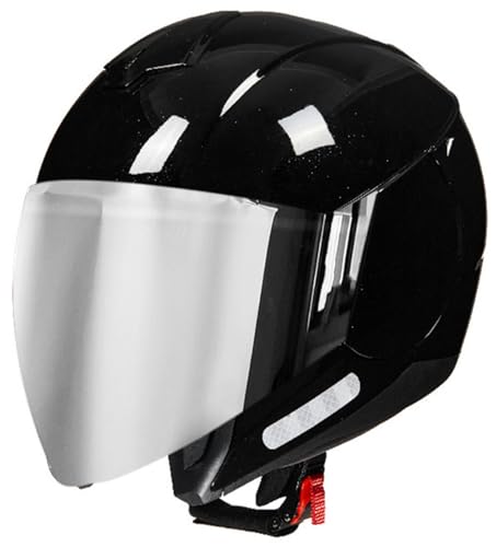Cascos de motocicleta abiertos para hombre y mujer ideales para paseos en scooter