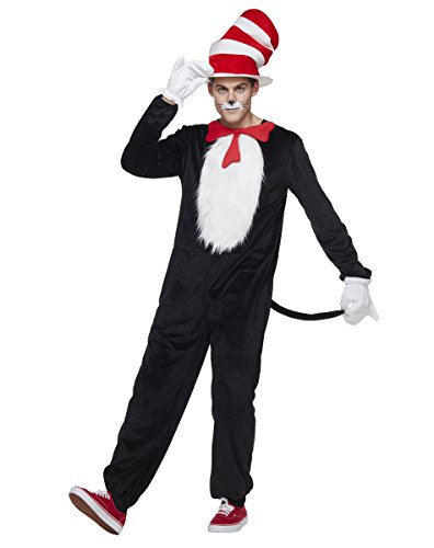 Semana Santa E Seus Costumes - Spirit Halloween Adult Cat in The Hat Costume - Dr.