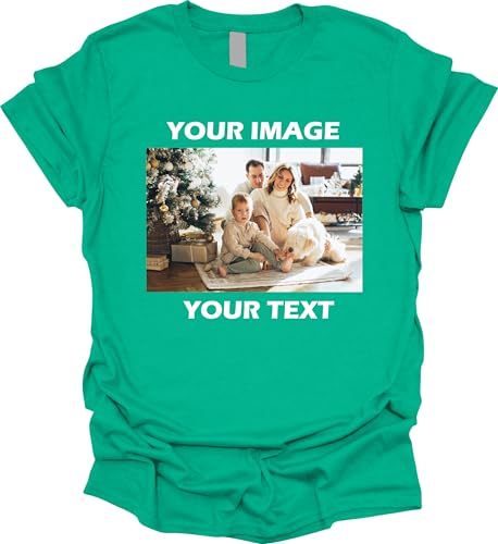 Custom Photo T-Shirt: Personalized Your Image or Text Gift for Birthdays, Holidays, and Special Occasions - Image 6