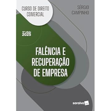 Capa do livro Curso de Direito Comercial - Falência e Recuperação de Empresa - 15ª Edição 2025
