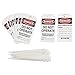 Brady TG002E, 49271 Polyester Danger Tag: Danger Do Not Operate, 8 Packs of 25 pcs