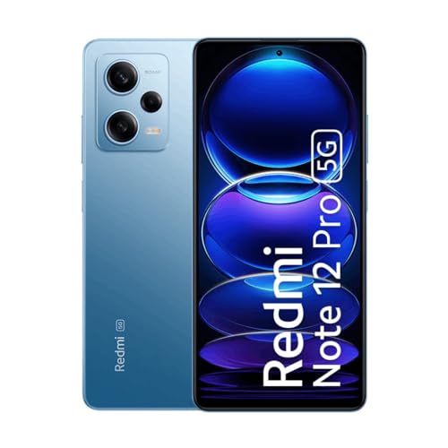 Redmi Note 12 Pro 5G (Glacier Blue, 8GB RAM, 128GB Storage)
