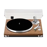TN-400BT-X HiFi Bluetooth Turntable with Belt Drive (33/45/78 rpm, MM Pickup, Aluminium Die-Cast Plate) Walnut Brown