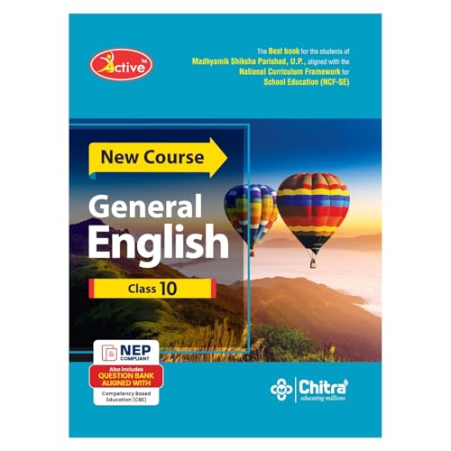 Image of Active General English Textbook Class 10 for UP Board Session 2025-26 Chitra Prakashan India Pvt Ltd books for Madhymik Shiksha Parishad Prayagraj Uttar Pradesh