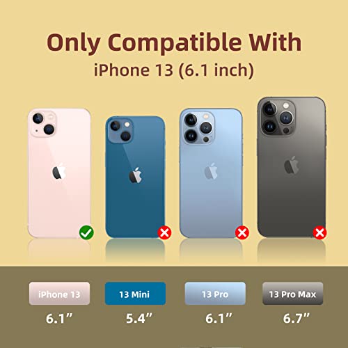 K TOMOTO Compatible with iPhone 14/iPhone 13 Liquid Silicone Case, Yellow - image 2