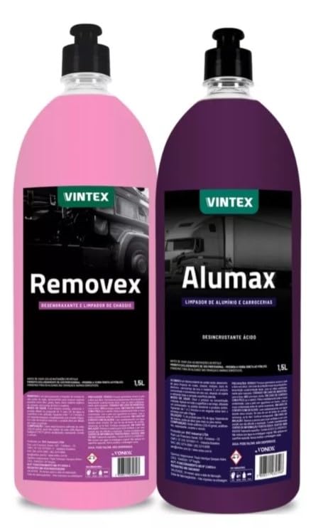 ALUMINUM CLEANER 1.5 LITERS + REMOVEX 1.5 LITERS