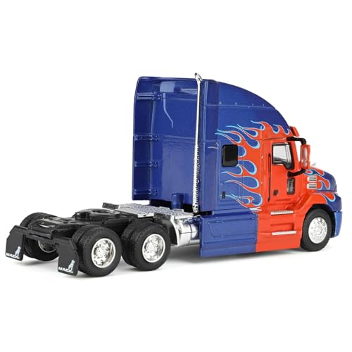2019 Mack Anthem Camión 1:64 Rojo y Azul miniatura 3