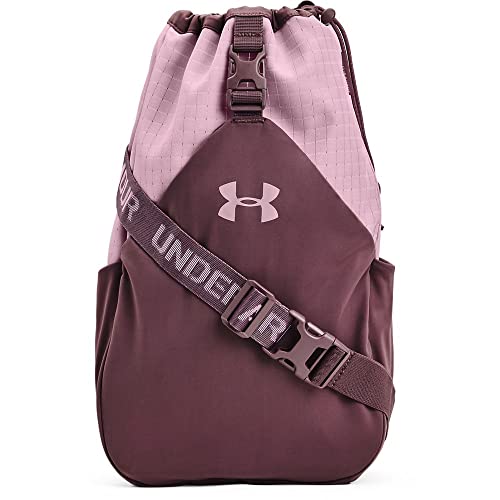 Image of Under Armour Unisex Flex Sling Bag, Ash Plum (554) /Mauve Pink, One Size Fits All