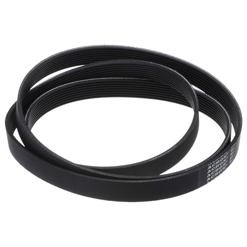 uxcell 580J8 PJ V-Ribbed Belt 8 Ribs 58" Length x 0.74" Width x 0...