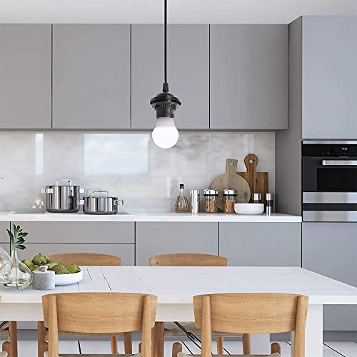 2 Pezzi Portalampada E27 Metallo, Portalampada da