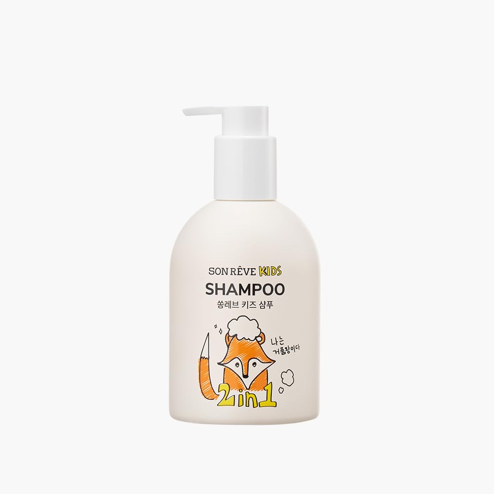 Kids Rinse In Shampoo, Additive-Free, Sensitive Skin, Hypoallergenic Tested, Eye Resistant, Weak Acid, Kids, Non-Sticky, Naturally Derived, 6.8 fl oz (200 ml), Sweet Candy