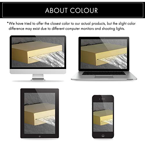 Bathroom Shower System With Waterfall Tub & 10 Inches Rain Shower Head & Handheld Shower 3-Funtions, Brushed Brass Xb6305-Bz #TOP6