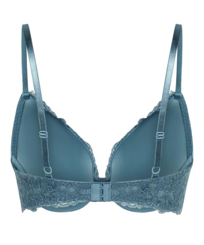 HUNKEMÖLLER Vorgeformter Push-up-Bügel-BH Marine - Stormy Weather - 70A – Ansicht 2