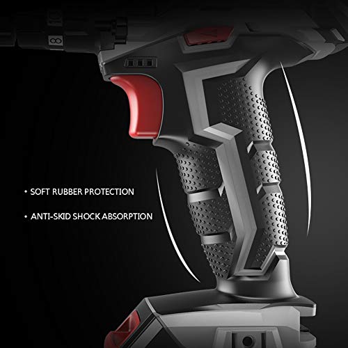 QHYXT Akku-Bohrschrauber 12,6 V, Bohrmaschine und Schraubendreher Schnelllade-Akku 2-Gang-Einstellung 18+1… – Bild 6