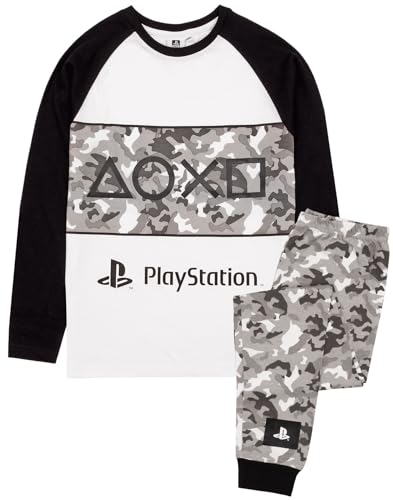 PlayStation Pajamas Boys Game Camo PJs Long OR Short Options2