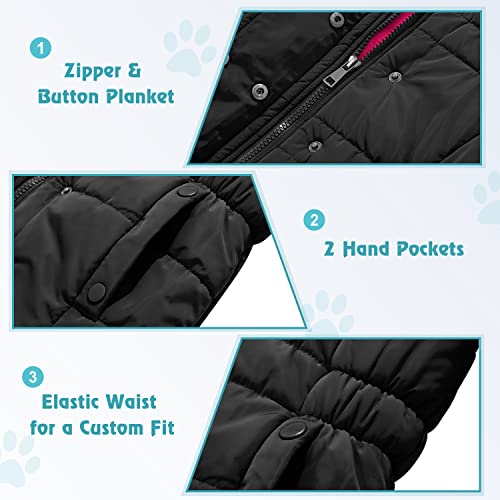 Image of FARVALUE Women's Winter Coat Thicken Puffer Coat Warm Jacket with Removable Fur Hood