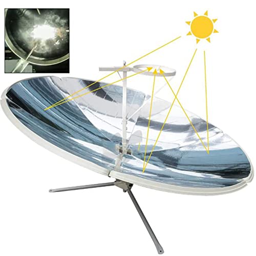DDHVVOH Concentrating Solar Cooker,Portable Solar Cooker,Temperature