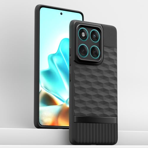 Image of Outlouders Back Cover for Motorola Moto Edge 60 5G / Motorola Moto Edge 60 Fusion 5G | Full Camera Protection | TPU Soft Flexible Shockproof Bumper Case (Black)