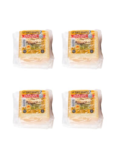 Queso de Oveja Idiazabal Madurado - Cuña 250g - D.O.P. de Leche Cruda de Oveja - Ganador World Cheese Awards Super Gold - La Vasco Navarra - NEXU