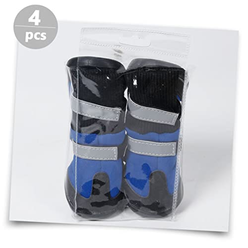 Chaussures de neige pour chien antidérapantes et bottes chaudes imperméables