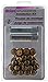 McGard 65557GDC SplineDrive Wheel Installation Kit (M12 x 1.5 Thread Size) - Gold Chrome with Wheel Locks - for 5 Lug Wheels