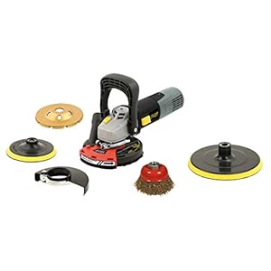 Fartools PMF1300 1400 W 5-in-1 multi-materiaal oppervlaktemachine: schuren (hout/gips), strippen, polijsten, slijpen en betonvlakken – variabele snelheid