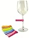 Genuine Fred WINE LINES Drink Markers - Comments, Set of 12