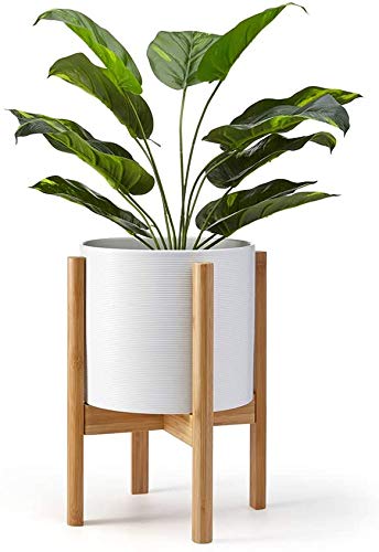 Weston Crafts Plant Stand Modern Set 1 Pieces Wooden Home Decor Piece for Indoor Use Only (Plant and Pot NOT Included) Adjustable for 9 inch Plant Pot Sizes (B0867FN97X) Amazon Price History, Amazon Price Tracker