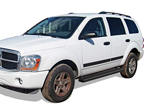 Estribos Tuxtreme 5 pulgadas Negro Mate para Dodge Durango miniatura 6
