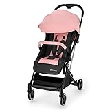 FUNCIONAL: una silla de paseo ligera (6.4 kg) para niños desde el nacimiento hasta los 15 kg (altura máxima del niño: 105 cm). Tiene una cabina amplia e impermeable y un práctico reposacabezas para proteger la cabeza del niño.