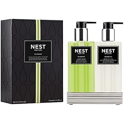 NEST Fragrances Bamboo Liquid Soap & Hand Lotion Set, 10 Fl Oz (Pack of 2), 20