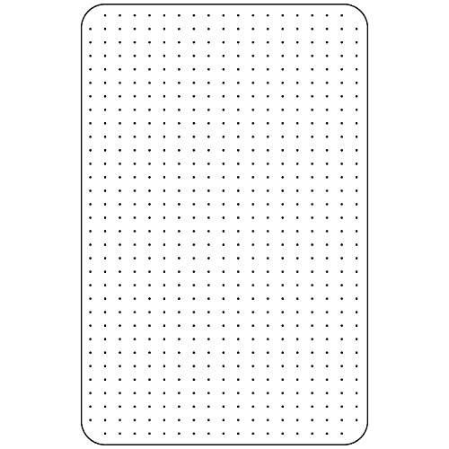 100Pointone Chair Mat For Carpeted Floors - 30’’×48’’ 0.09'' Thick Studded Plastic Chair Mat For Low Pile Carpet Rectangle #TOP15