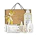 Canastilla Ecológica para Bebé Recién Nacido - Incluye 2 pack de Toallitas, Gel de Baño, Crema Hidratante, Crema de Pañal y Detergente para Ropa - Regalo ideal para Padres Primerizos - Gu Planet