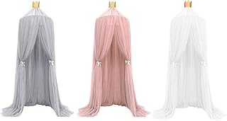 Kids Bed Canopy Crib Canopy Nursery Canopy Hanging Canopy Blocking Light Canopy Reading Nook Canopy Princess Bed Curtain, Mosquito Net for Kid Baby Bedroom,Boys and Girls(Pink)