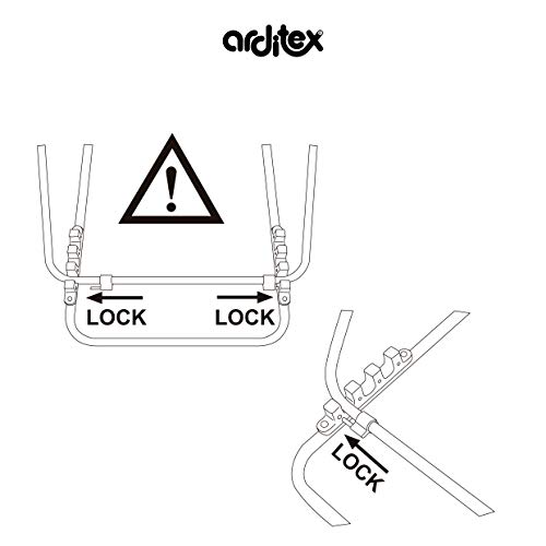 ARDITEX WD16127 Lettino pieghevole da 43 x 66 x 61 cm di Disney-Topolino - 3