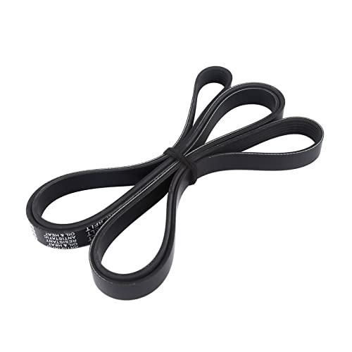 Image of MOCA 6PK2580 EPDM Serpentine Belt Compatible with 11-14 Chrysler 200 2.4L & 07-10 Chrysler Sebring 2.4L & 08-12 Dodge Caliber 2.0L & 01-02 Chevrolet Express 2500 6.5L