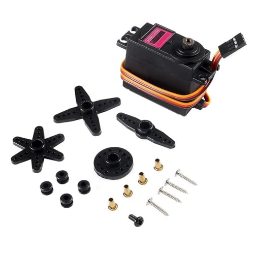 AEDIKO 6pcs MG996R Servo Motor Control 180 Angle Metal Gear Servo Digital High Speed Torque Servo Motor for Smart Car Robot Boat RC Helicopter by AEDIKO - Image 3