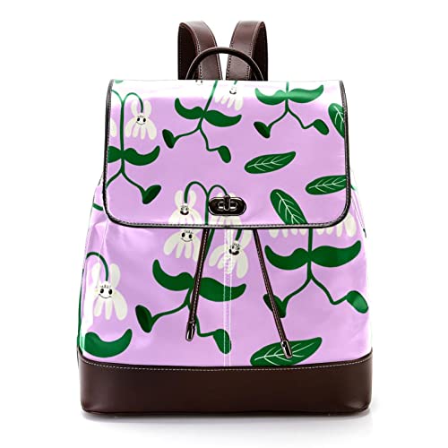 Sac à dos voyage femme compact anti-perte d'affaires à rabat motif abstrait multicolore